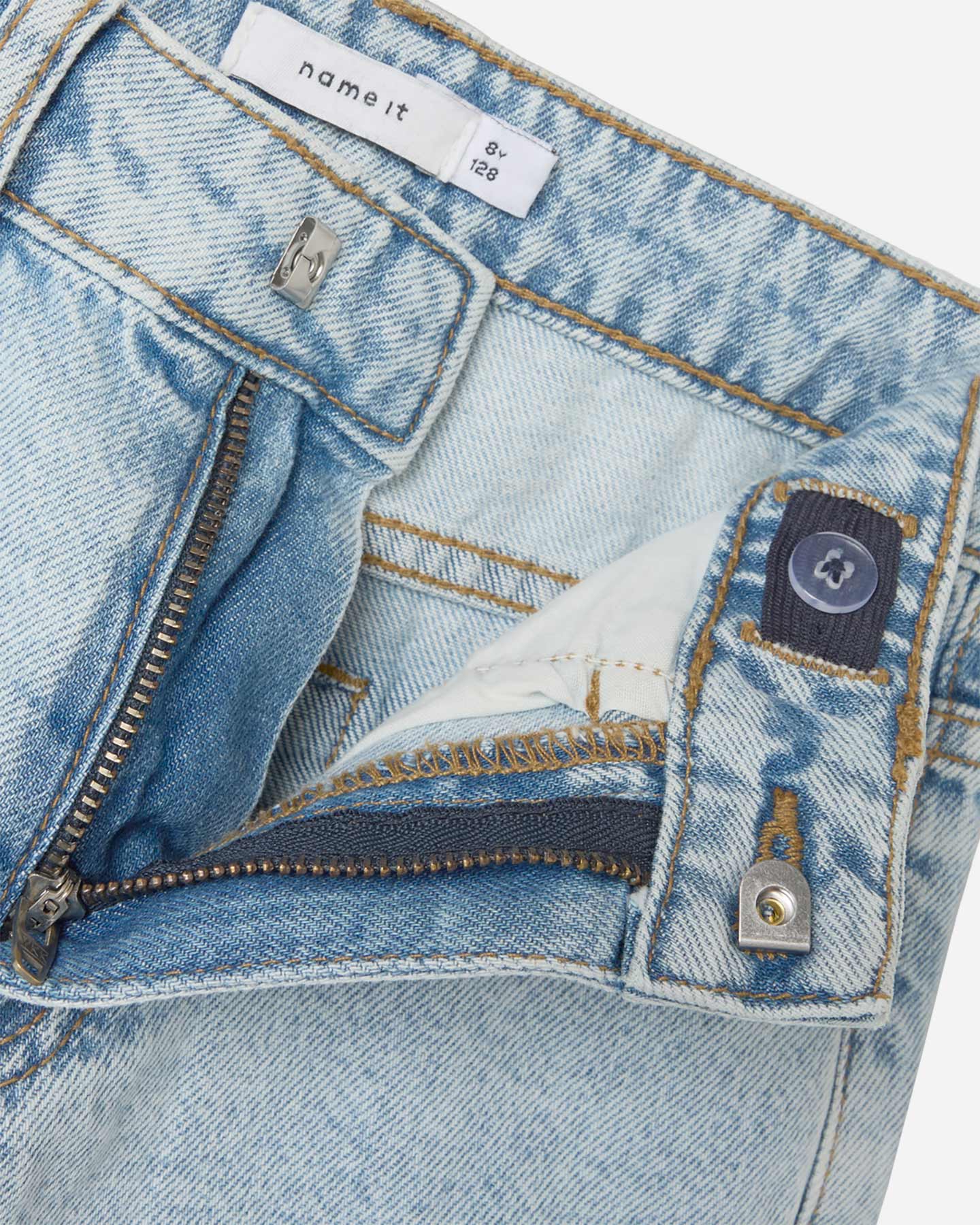Bermuda NAME IT WIDE LEG JR - Denim - 4 | Cisalfa Sport